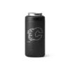 YETI Rambler Tall Colster - Calgary Flames -Baue Hockey Shop yeti drinkware yeti rambler tall colster calgary flames black 30420974469186