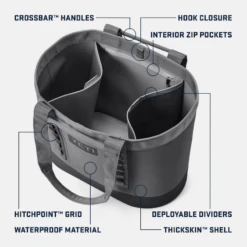 YETI Camino Carryall 50L Tote Bag -Baue Hockey Shop yeti lunch accessories yeti camino carryall 50l tote bag camp green 30644756807746